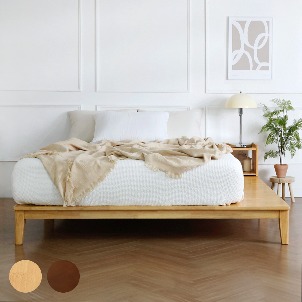 바네스데코 센토 원목 평상형 침대 프레임 라지킹 LK